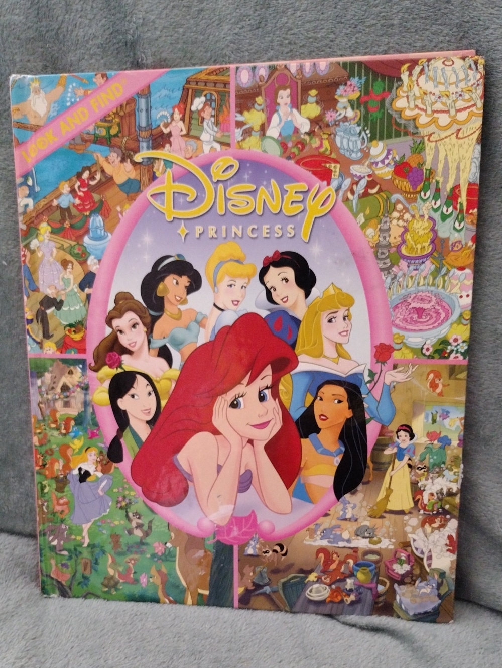 3/$15 - Disney Princess Look-and-Find Book